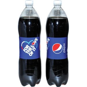 Pepsi Soft Drink Bottle 390ml Caramel Salt