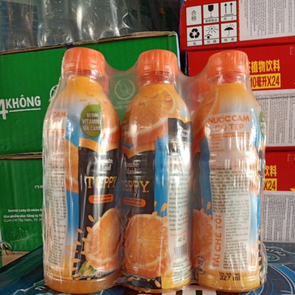 Teppy Juice Drinks Bottle 327ml Orange - Image 2