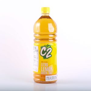 C2 Tea Juice Drink Bottle 455ml Lemon Green Tea