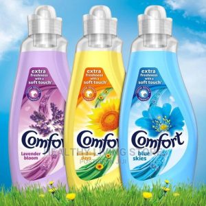 Comfort Fabric Softener Bottle 800ml Sensorial 4 Variants