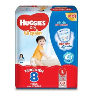 Huggies Pants Bag Size L 38pcs x4