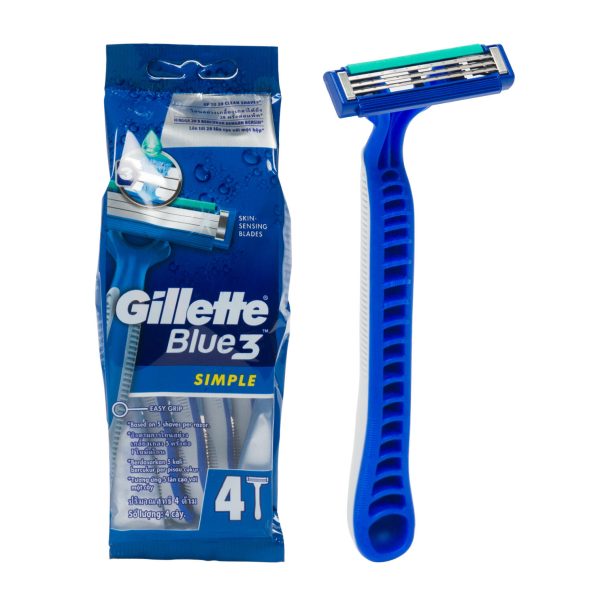 Gilletle Blue 3 Razor Pack 4 - Image 4