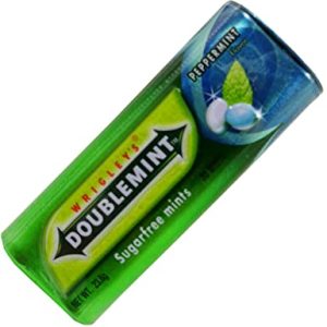 Doublemint Chewy Candy Stick 23.8g Sugar Free Peppermint