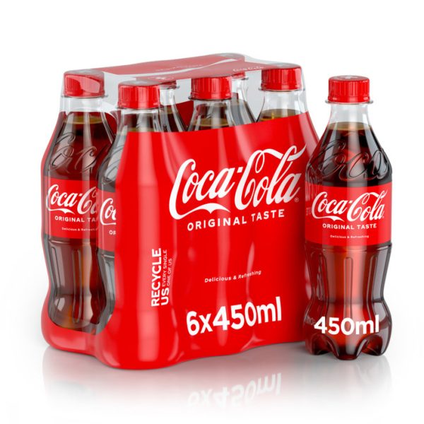 Coca Cola (Coke) Soft Drink 390ml x24 Bottle - Image 2