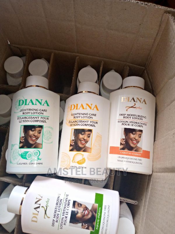 Diana Lightening Body Lotion With Lemon And Carrot Extracts - Image 2