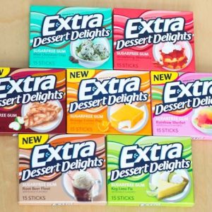 Extra Chewing Gum Sheet 11g Sugar Free Peppermint