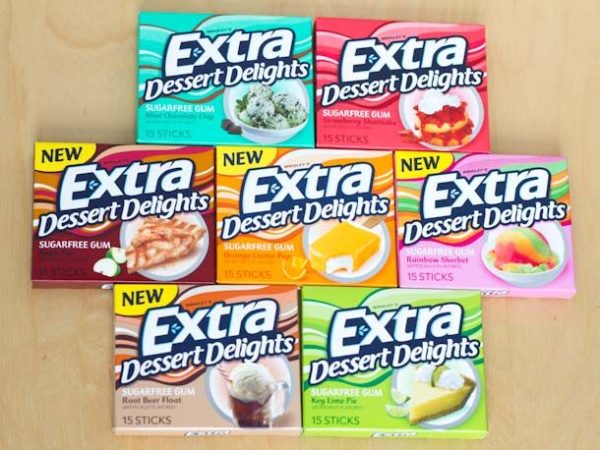 Extra Chewing Gum Sheet 11g Sugar Free Peppermint