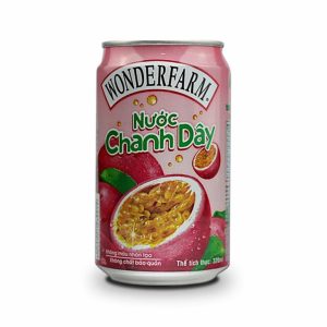 Wonderfarm Passion Fruit Juice 310ml x 24 Cans
