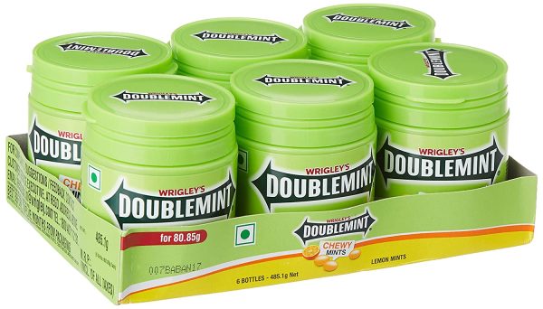 Doublemint Chewy Candy Jar 80g Mints Flavor - Image 3