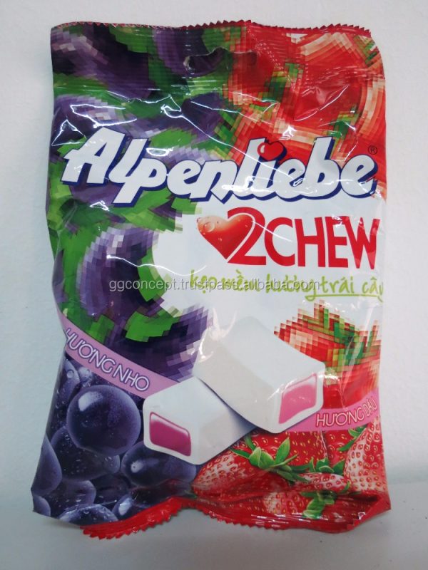 Alpenliebe Soft Candy Bag 87.5g Fruit Flavor 2 Chew - Image 2