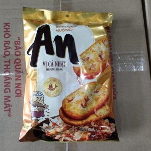 Orion An Rice Cracker Japanese Fish Flavor 100.8g x 10 Bags