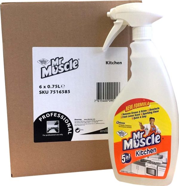Mr Muscle Toilet Cleaner 6x750ml - Image 4