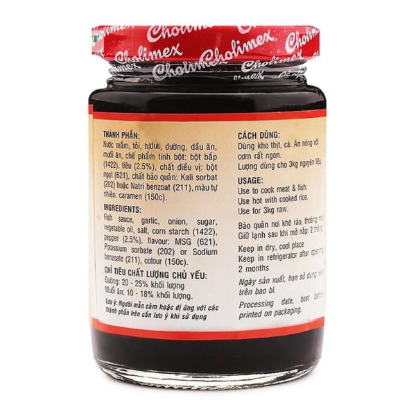Cholimex Fish Marinade Jar 200g Pepper - Image 2