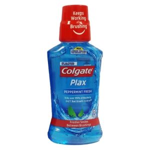 Colgate Plax Mouthwash Bottle 250ml Peppermint