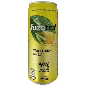 Fuze Tea+ RTD Tea Can 320 Lemon Tea
