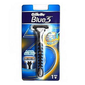 Gilletle Blue 3 Razor Pack 4