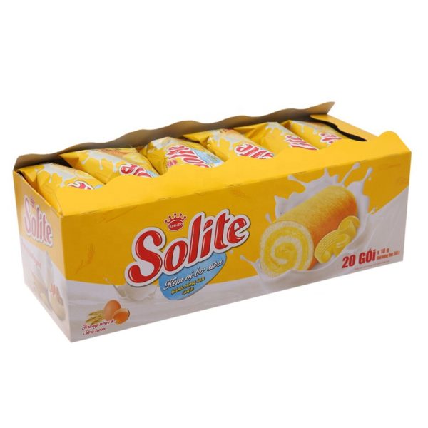 Solite Cupcake Box 360g Milk Egg Strawberry 20pcs - Image 4
