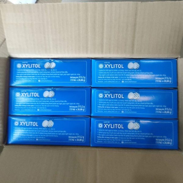 Lotte Xylitol Chewing Gum Pepermint 20.88g x 90 Sticks - Image 3