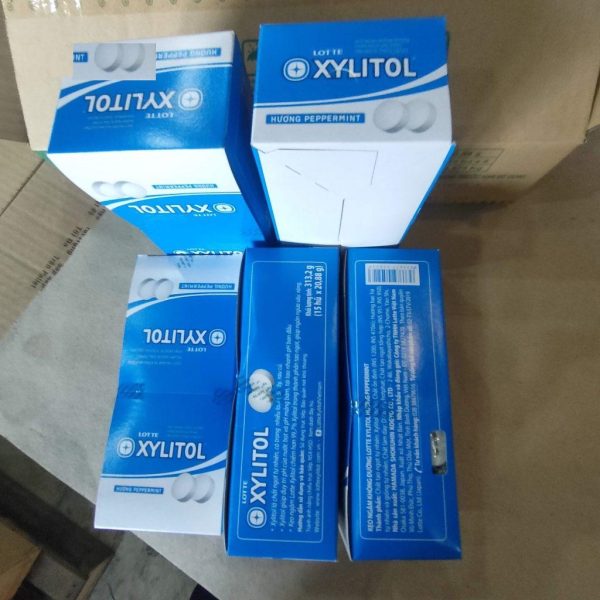 Lotte Xylitol Chewing Gum Pepermint 20.88g x 90 Sticks - Image 2