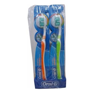 Oral B Toothbrush Easy Clean Pack 2