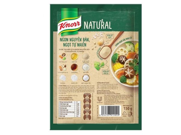 Knorr Seasoning Natural Vegetable Bag 170g - Image 3
