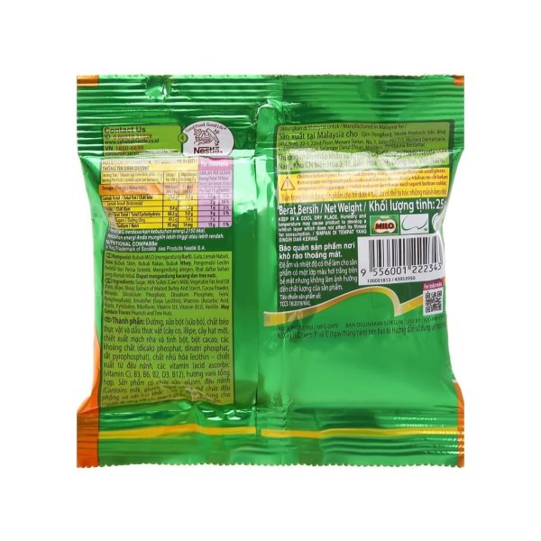 Milo Nuggets Bag 25g Chocolate - Image 3