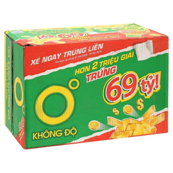 Khong Do Green Tea Bottle 455mlml Lemon Flavour x24 - Image 3