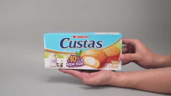 Custas Soft Cake Box 141g Milk Cream x 6 Boxes - Image 4