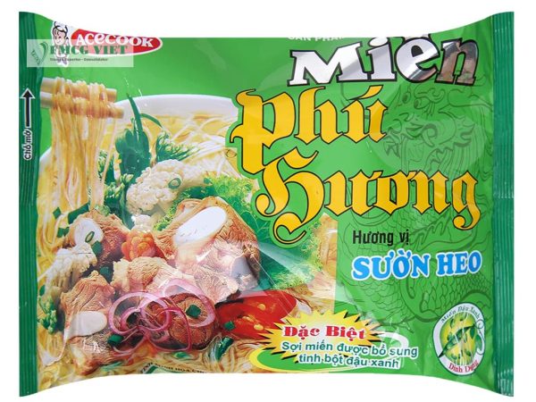 Phu Huong Instant Vermicelli Bag 58g Beef Pork x24 - Image 4
