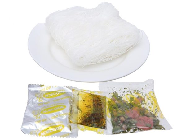 Phu Huong Instant Vermicelli Bag 58g Beef Pork x24 - Image 2