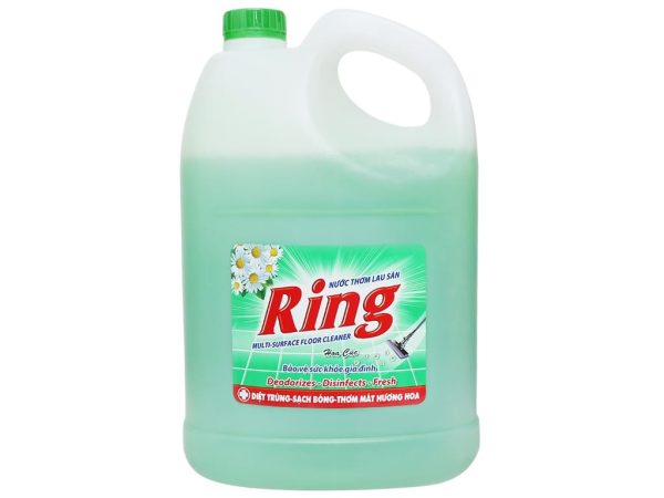 Ring Floor Cleaner Bottle 3.8kg x3 Daisy Green