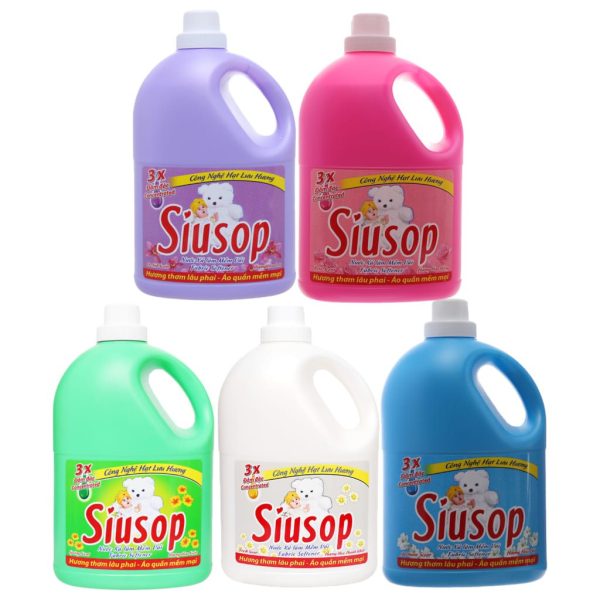 Siusop Fabric Softener Can 3.8kg All Variants x3 - Image 4