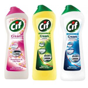 Cif Multi Purpose Cleaner Cream Lemon Bottle 690ml (VN)