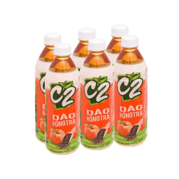 C2 Tea Juice Drink Bottle 455ml Lemon Green Tea - Image 4