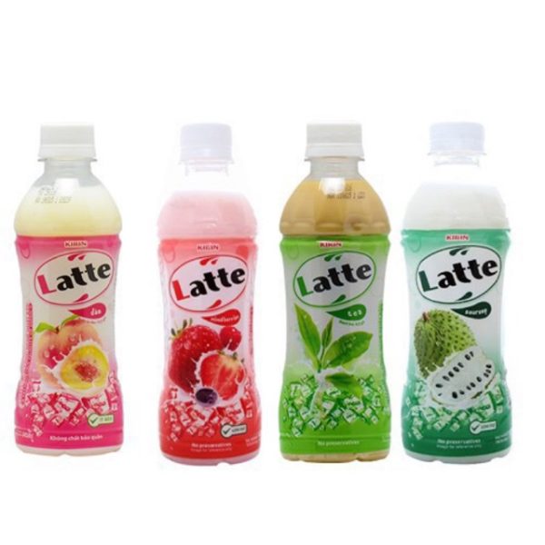 KIRIN Latte Peach Tasted 440ml x 24 Bottles - Image 3