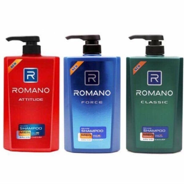 Romano Shampoo Bottle 650ml Attitude Deluxe Pro - Image 4