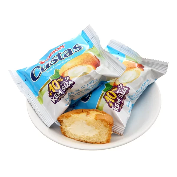 Custas Soft Cake Box 141g Milk Cream x 6 Boxes - Image 3