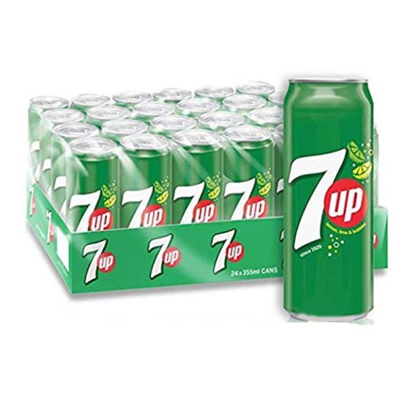 7UP Soft Drink Can 320mlx24 - Image 2