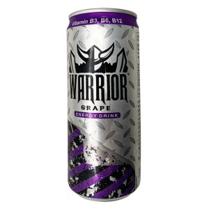 Warrior Energy Drink Bottle 330ml x24pcs Grape