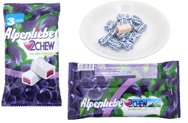 Alpenliebe Soft Candy Bag 87.5g Fruit Flavor 2 Chew - Image 3