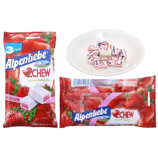 Alpenliebe Soft Candy Bag 87.5g Fruit Flavor 2 Chew - Image 4