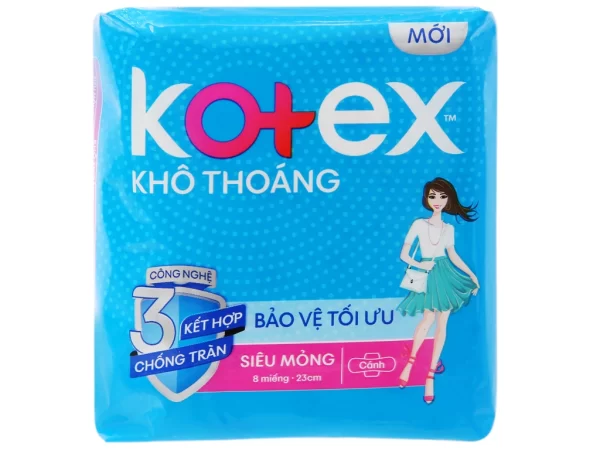 Kotex Sanitary Pad Block 8 Super Soft Thin Wings x48 - Image 3