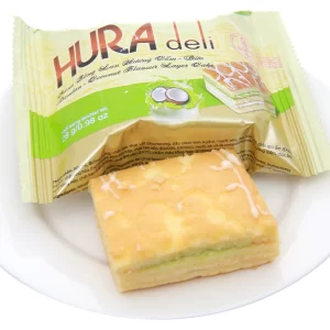 Hura Deli Sponge Cake 336g Pandan Coconut Flavour