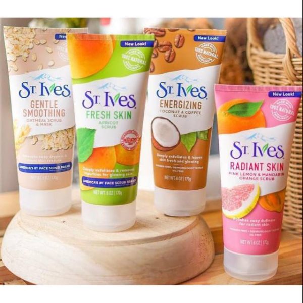 ST.Ives Facial Scrub Fresh Skin Tube 6 OZ 170g x6 - Image 2