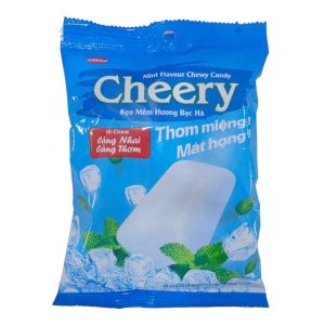 Bibica Chewy Candy Bag 90g Mint Flavor Cheery