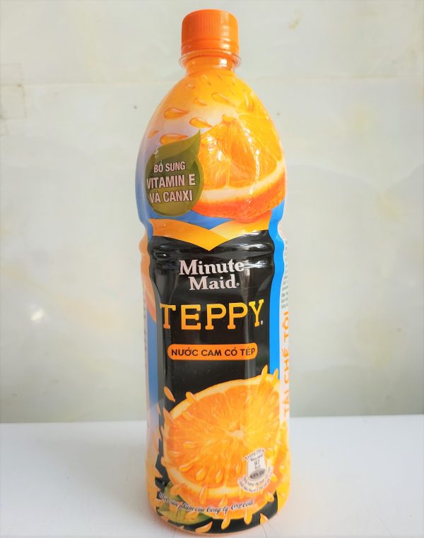 Teppy Juice Drinks Bottle 327ml Orange