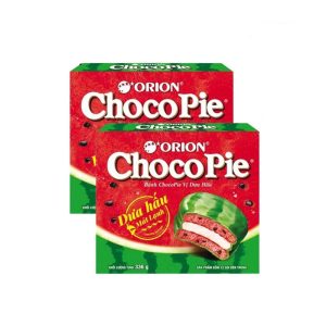 Orion Chocopie Watermelon Flavor 396g (33g X 12 Pack)