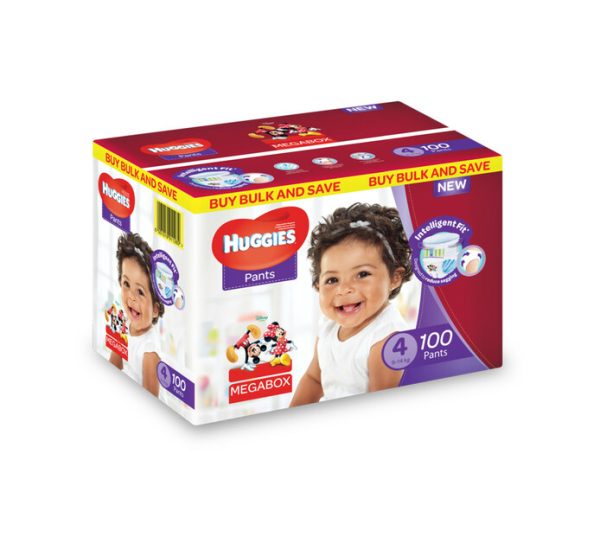 Huggies Pants Bag Size L 38pcs x4 - Image 4
