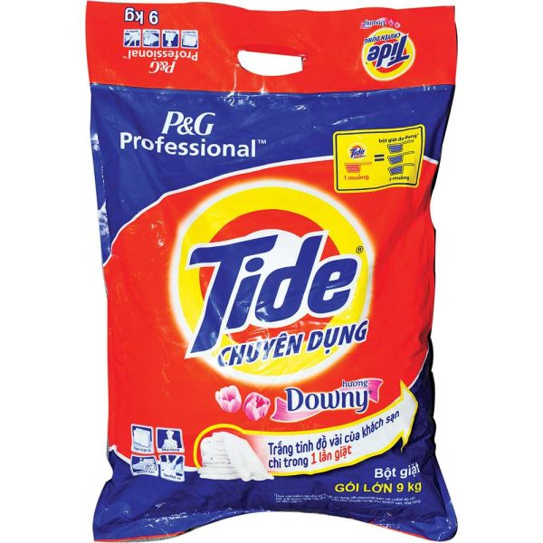 Tide Detergent Powder Bag 9kg Horeca - Image 2