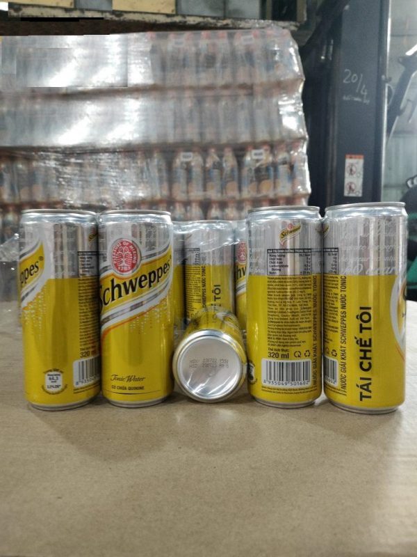 Schweppes Soda Tonic Can 330ml Sleek - Image 2